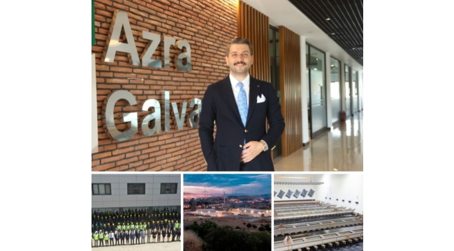 Azra Galvaniz İzmir&#039;in En Büyük Sıcak Daldırma Galvaniz Tesisi Olarak Açılışını Yaptı
