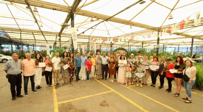 En Güzel Balkon Bahçe Yarışması&#039;na Renkli Final