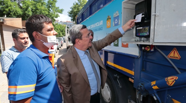 “Gezici Ambalaj Atığı Toplama Aracı” Yollarda