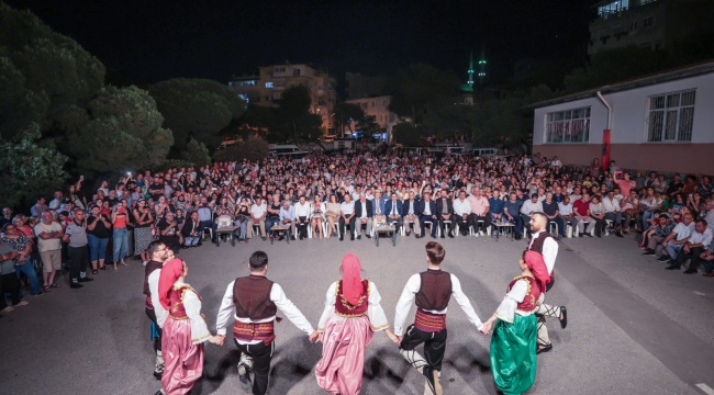 Gültepe Rumeli Şenliği Konak’ta Balkan Rüzgarı Estirdi