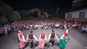 Gültepe Rumeli Şenliği Konak’ta Balkan Rüzgarı Estirdi