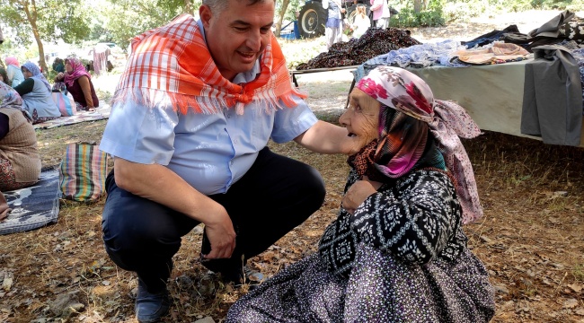 İzmir Milletvekili Hamza Dağ Kınık&#039;ta Üreticilerle Birlikte Kiraz Topladı