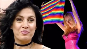 LGBT Bayrağı Açan Gülşen'e Tepki