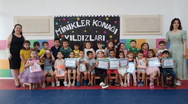 Minikler Konağı İlk Mezunlarını Verdi
