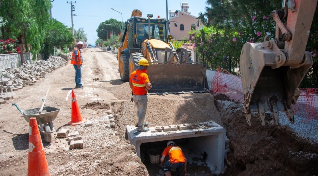 Seferihisar’a Yeni Yağmursuyu Hattı