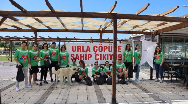 Urla Çöpüne Sahip Çıktı
