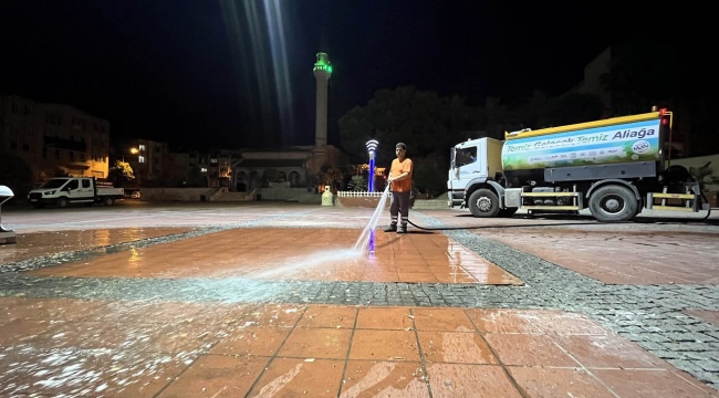 Aliağa’da Bayram Temizliği