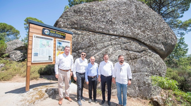 İda-Madra Jeoparkı Örnek İşbirliğiyle Dünyaya Tanıtılacak