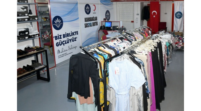 Karabağlar’da “Sosyal Butik” Dayanışması