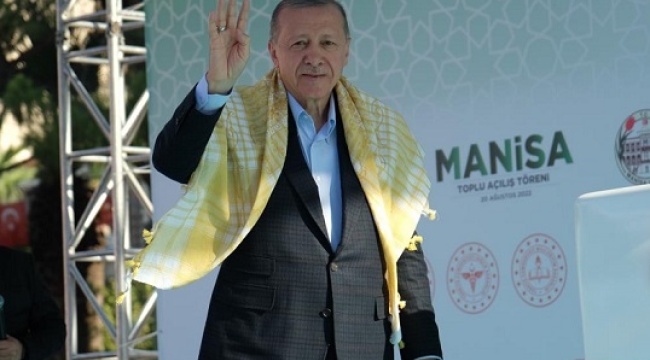 Cumhurbaşkanı Erdoğan Manisa’da kuru üzüm alım fiyatını açıkladı