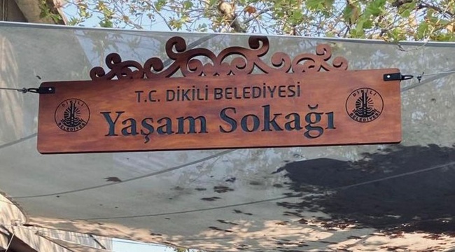 Dikili’de Yaşam Sokağı