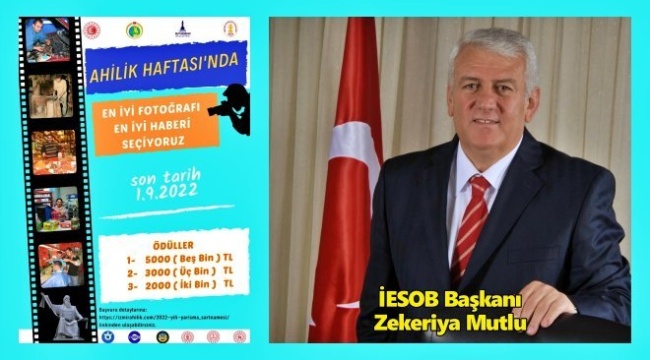 İESOB&#039;den Esnafı ve Ahi Felsefesi&#039;ni İşleyeceklere Ödül