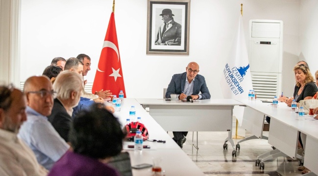 İzmir Konfederasyonu Üyelerinden Başkan Soyer’e Ziyaret