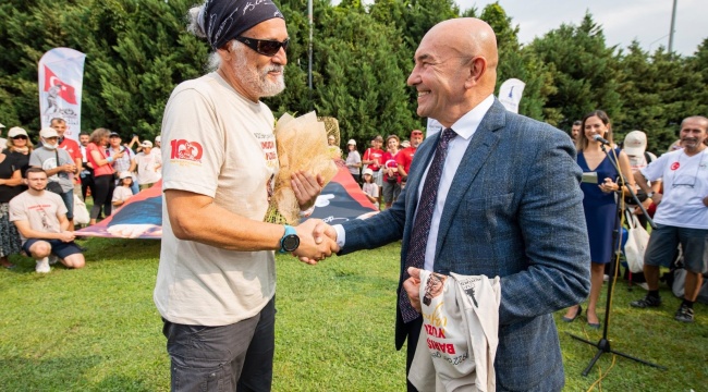 Zafer Yolu kafilesi tarihi yürüyüş için yola çıktı