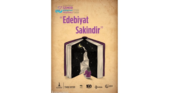 6. İzmir Uluslararası Edebiyat Festivali, ‘Edebiyat Sakindir’ Temasıyla Gerçekleşecek