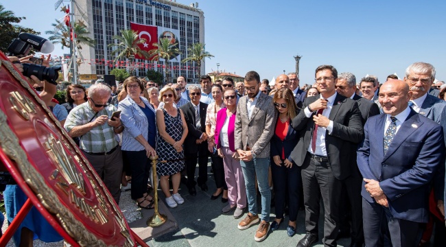 Başkan Soyer CHP’nin kuruluşunun 99. yıl kutlamasına katıldı