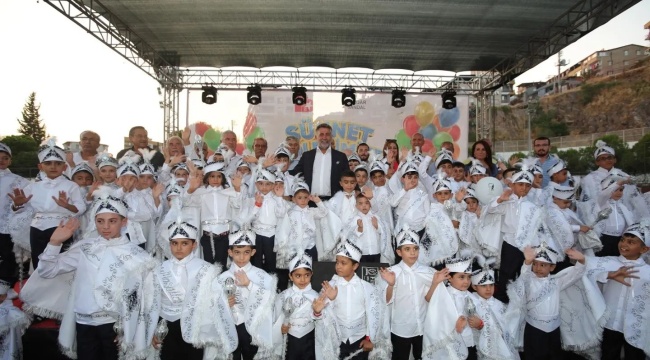 Bayraklı’da toplu sünnet şöleni