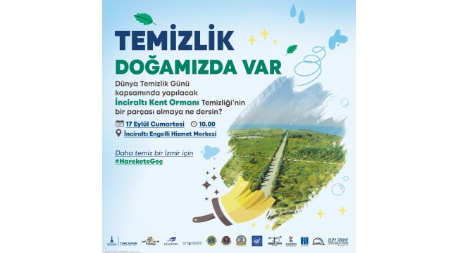 Bu kez İnciraltı Kent Ormanı için “Harekete Geç”