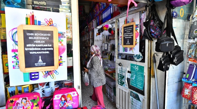 İzmir Büyükşehir Belediyesi’nden 25 bin öğrenciye destek