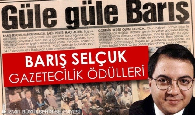 23. Barış Selçuk Gazetecilik Ödülleri’ne başvurular başladı