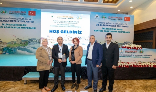 ​Türkiye Sağlıklı Kentler Birliği’nden İZSU’ya Sağlıklı Çevre Ödülü