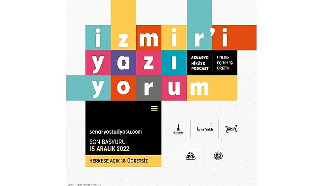 “İzmir’i Yazıyorum” projesi başlıyor
