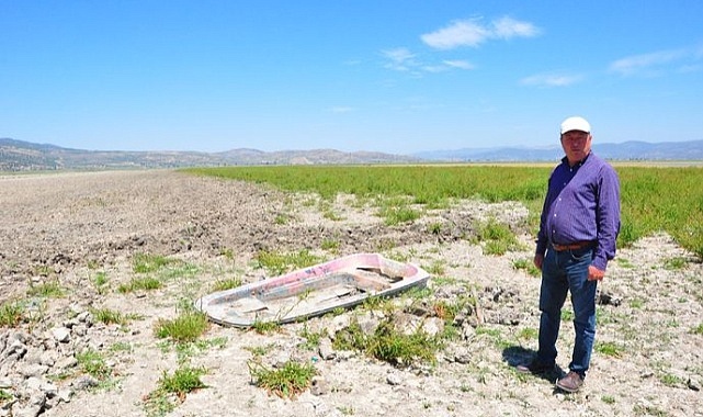Kuraklık vurmuştu! Marmara Gölü'ne hayat verecek proje