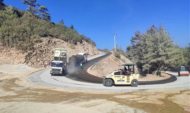 Menteşe'de Asfalt Çalışması