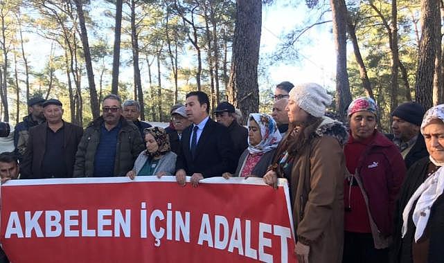 Başkan Aras, Akbelen direnişine destek oldu