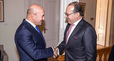Başkan Soyer Kosta Rika Ankara Büyükelçisini ağırladı
