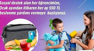 Büyükşehirden Çocuklar İçin Beslenme Yardımı