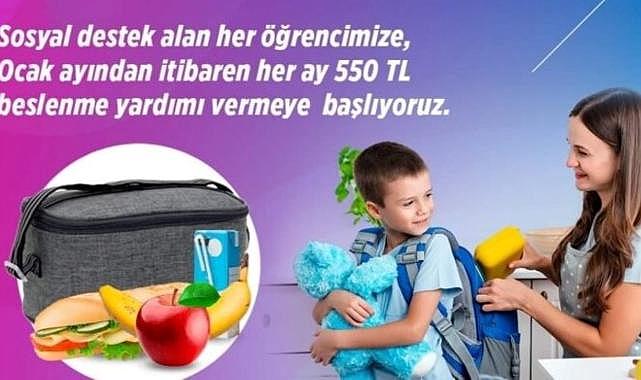 Büyükşehirden Çocuklar İçin Beslenme Yardımı