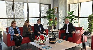 MHP İl Başkanı Tosuner ve Yönetiminden Başkan Ergün’e Ziyaret