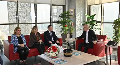 MHP İl Başkanı Tosuner ve Yönetiminden Başkan Ergün’e Ziyaret