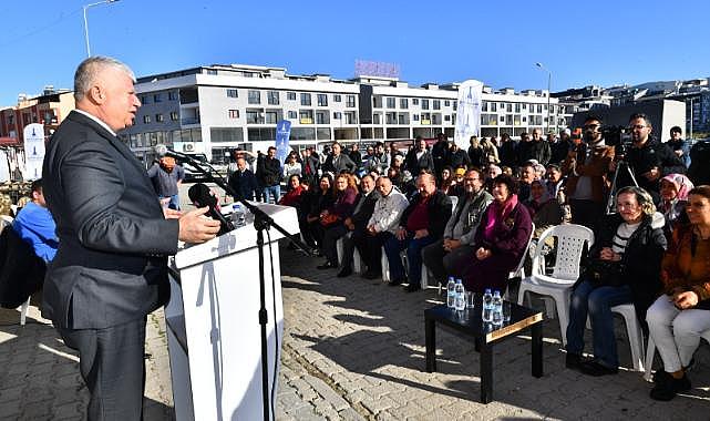 Seferihisar'daki üreticiye küçükbaş hayvan desteği