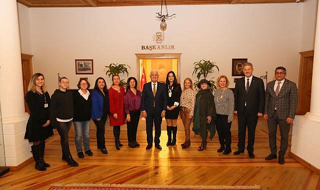 Üreten Kadınlardan Muğla Belediye Başkanı Gürün’e Ziyaret