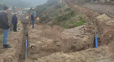 Ahmetli’nin 6 Mahallesini İlgilendiren İçme Suyu Terfi Hattı Çalışması Tamamlandı