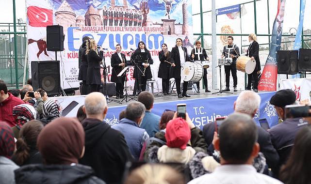 Aydın Kültürüyle Erzurum Kültürü Aydın Tekstil Park"ta buluştu