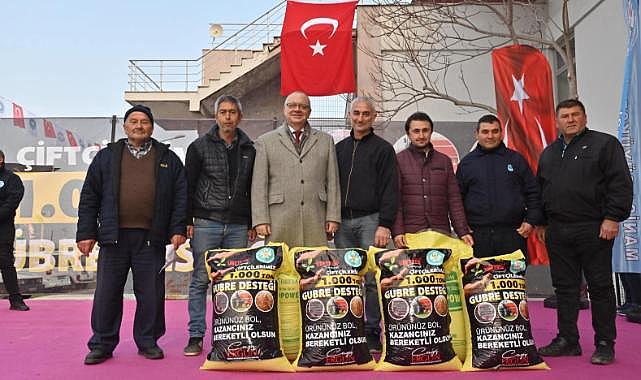 Başkan Ergün, “Çiftçimizin yanında olmaya devam edeceğiz”