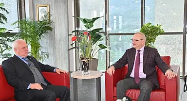 Başkan Ergün, Soma Belediye Başkanı Ali Tulup’u Ağırladı