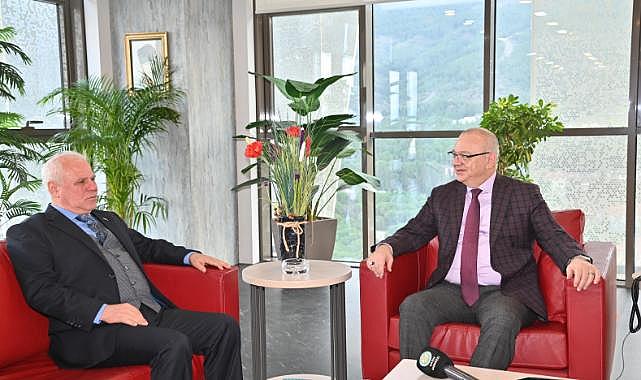 Başkan Ergün, Soma Belediye Başkanı Ali Tulup’u Ağırladı