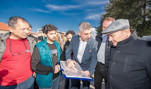 Başkan Soyer Çiğli’de yatırımları inceledi, yurttaşlarla sohbet etti: Vazifemiz halkımızın yüzünü güldürmek