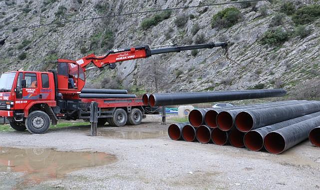 Ilıca İçme Suyu Tesisine 11 Milyonluk Çelik Boru