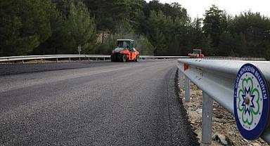 Kavaklıdere’de Yol Çalışmaları Tamamlanıyor