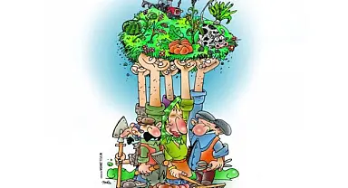 "Köylünün Örgütlü Gücü Kooperatif" temalı 2. Ulusal Karikatür Yarışması için başvurular başladı