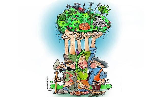 "Köylünün Örgütlü Gücü Kooperatif" temalı 2. Ulusal Karikatür Yarışması için başvurular başladı