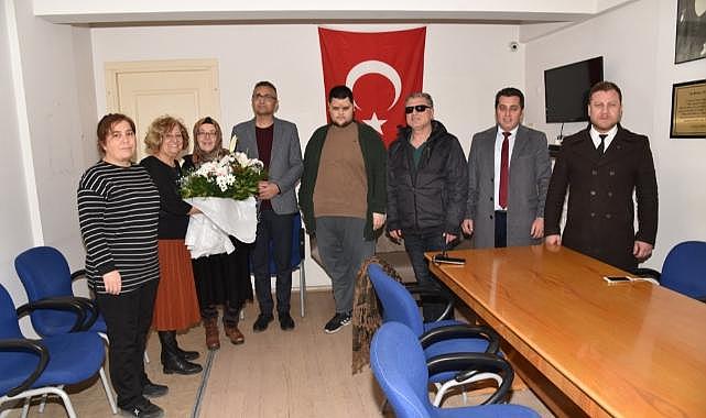 Manisa Büyükşehir'den Altı Nokta Körler Derneği'ne ziyaret