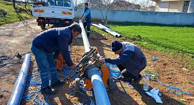 Mersinli Mahallesinde İçme Suyu Hattı Sağlamlaştırıldı