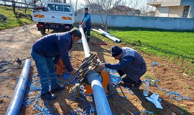 Mersinli Mahallesinde İçme Suyu Hattı Sağlamlaştırıldı