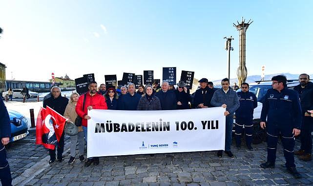 Mübadelenin 100'üncü yılında “Koridor” açıldı